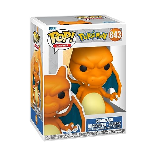 Figura FUNKO Pop! Games: Pokémon- Charizard Funko - Brinquedos - figura, funko pop, pokemon, charizard, pvc
