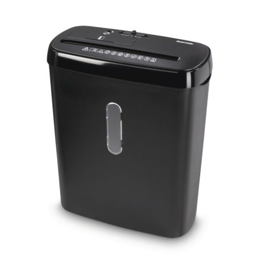 Destruidora HAMA Basic S8CD Preto, Inox (Consumível Informática e Tel.) Hama - Destruidoras de papel - preto, inox, basic s8cd, ca