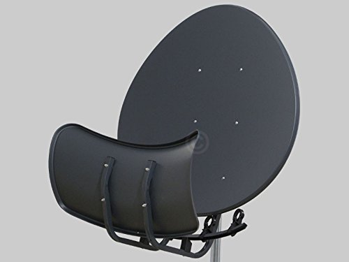 Antena SATELITE MAXIMUM T-90 (Azul - Alumínio) Maximum - Pontes e roteadores - antena satélite, maximum t-90, azul, alumínio, uso interior, rádio FM, rádio tv, diâmetro 90 cm