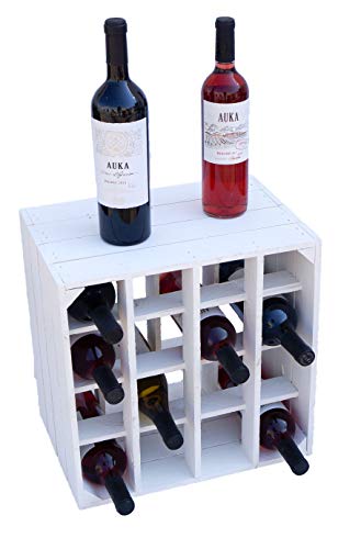Kistenkolli Altes Land Wine Rack 40 x 40 x 27 cm Kistenkolli Altes Land - Utensílios de Cozinha - 40x40x27 cm, vinho