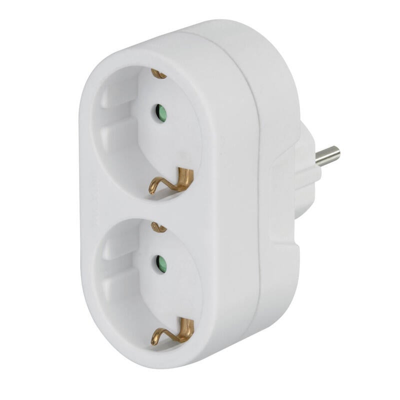 Hama 00100301 extensão elétrica 1 tomada(s) CA 2 m Branco Hama - Tomadas e soquetes de energia - extensão elétrica, 1 tomada, ca 2 m, proteção contra sobrecargas, interruptor on/off