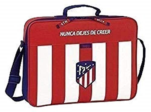 Mochila ATLETICO DE MADRID (Universal - 15'' - Preto) safta - Pastas - Atletico de Madrid, universal, 15 polegadas, preto