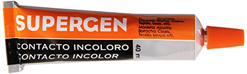 Tesa Tape 62601-00000-01 Supergen Transparente Contacto Incoloro Tubo 40 Ml TESA - Cola e adesivos de hardware - transparente, contacto, 40 ml, secado rápido