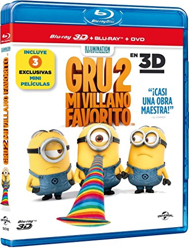 Blu-Ray Gru: My Favorite Villain 2 (Edição em Espanhol) UNIVERSAL - Dvds de filmes e programas de televisão - gru, my favorite villain 2, edição em espanhol