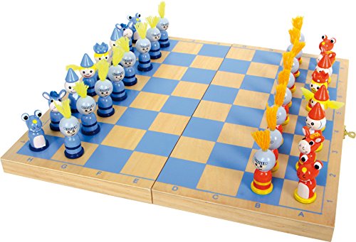 Jogo de Tabuleiro SMALL FOOT COMPANY Cavaleiro (Idade Mínima Recomendada: 5 anos) small foot design - Jogos de tabuleiro - 32 peças, madeira dobrável, idade mínima 5 anos