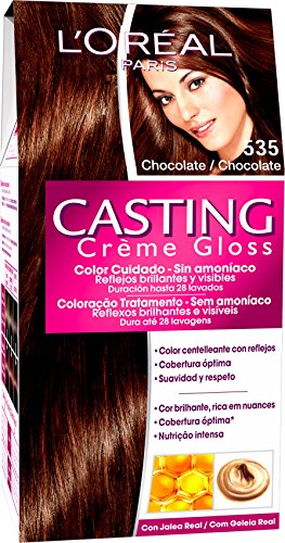 L'Oreal Paris Casting Creme Gloss Castanho 3,8 ml L'OREAL PARIS - Coloração de cabelo - castanho, 3,8 ml, preto