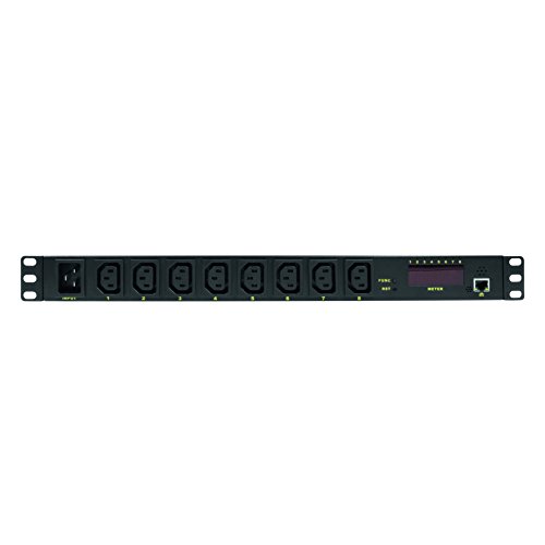 PDU logilink ip pdu control unit 0u preto 8 tomada(s) ca Logilink - Filtros de linha e supressores de surtos - 8 tomadas, 2500 W, 110-240 V, preto