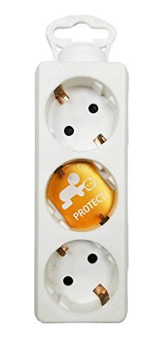 Extensão Elétrica GARZA POWER-BASE (3 Tomadas - Tipo F - Branco) Garza - Filtros de linha e supressores de surtos - 3 tomadas, tipo f, branco, plástico