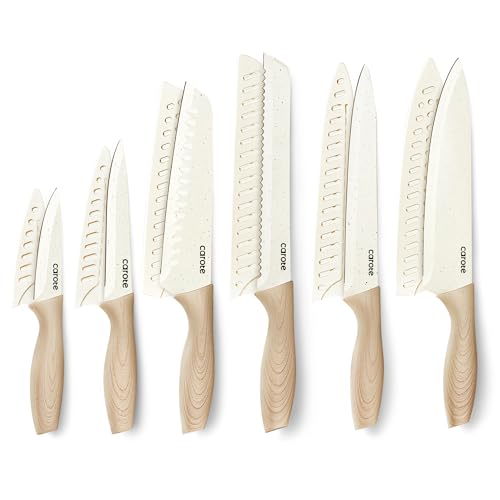 Conjunto Faca de Cozinha CAROTE (12 peças) CAROTE - Facas de cozinha - faca, cozinha, conjunto, 12 peças