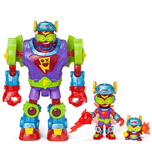 Figura de Ação SUPERZING Superthings Superbot Fury Storm MAGICBOX - Brinquedos - superbot, fury storm, robô, kaboom