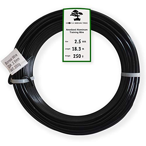Acessório para árvore bonsai GROW A BONSAI TREE Anodized aluminum wire (2.5 mm) 250 g Grow A Bonsai Tree - Acessórios para instrumentos musicais e orquestra - anodizado, alumínio, 25mm, 250g