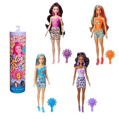Boneca MATTEL Barbie Color Reveal Rainbow (Idade Mínima: 3 anos) Mattel - Bonecas - barbie, color reveal, rainbow, idade mínima 3 anos