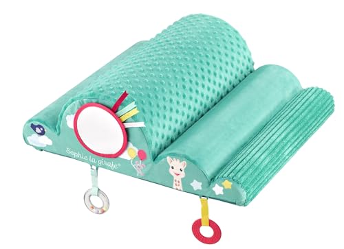 Brinquedo educativo Le Petit Dragon Sophie la Girafe 0 peça(s) Vulli - Brinquedos de atividade para bebês - educativo, 3 posições, carrinho, escada