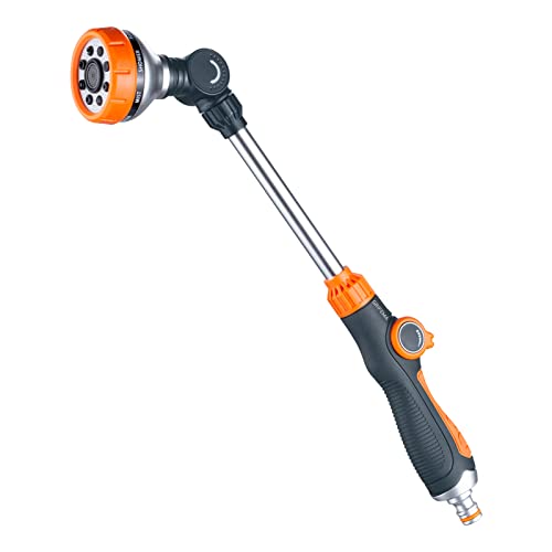 Pistola de Rega GRIFEMA GE1305 (8 modos) Ibergrif Griferias SL - Bicos de pulverização de mangueira de jardim - 8 modos, extensível, regulável, 0.65 kg