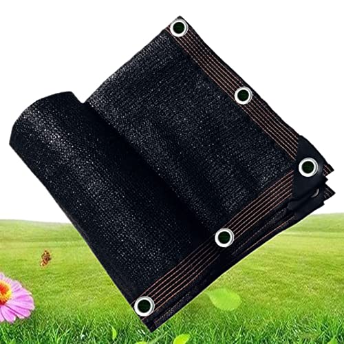 Malla de Sombrear com Ojales 4X5M Preto 1 X 2 M Jolan - Toldos e gazebos - manta, preta, polietileno, 85% densidade, ojais de metal