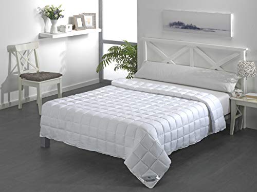 SABANALIA Edredão Nórdico Leve 150G (Algodão - 220x220cm) SABANALIA - Roupa de cama e cama - algodão, 150g, 220x220cm
