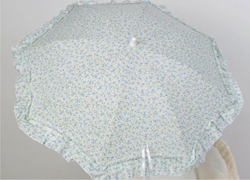 Guarda-Sol para Carrinho de Bebé FLOR DE LIBERTAD Celeste TORAL BEBE SL - Móveis para bebês e crianças pequenas - guarda-sol, carrinho bebé, celestes