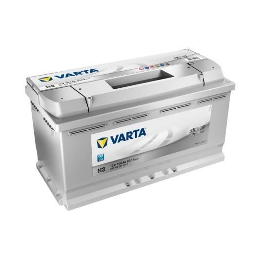 Bateria VARTA Silver Dynamic H3 (12V - 100 Ah) Varta - Baterias - 100 Ah, 12V, preto, 11 kg