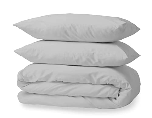 Capa de Edredão COMFORT LIFE Nordic Grey (220x220 cm) NEVENON GROUP S.L - Capas de edredão - 220x220 cm, nordic grey