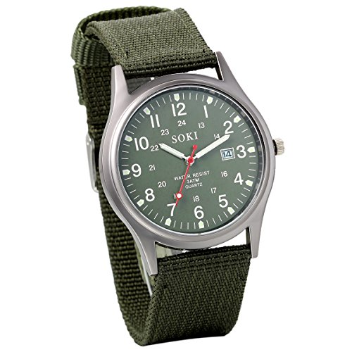 Relógio Homem AVANER Militar Deportivo Nylon Verde Avaner - Relógios - militar, deportivo, nylon, verde