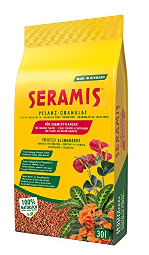 Argila para Plantas SERAMIS (30 L) - Preto Seramis - Areias e solos - argila, 30 L, preto