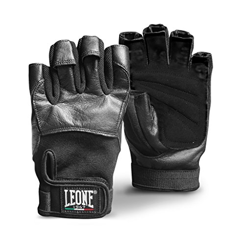 Luvas Unisexo LEONE 1947 Ab713 Multicor para Fitness (L) LEONE 1947 - Luvas de levantamento de peso e suportes para as mãos - fitness, multicor, resistência, acolchoados