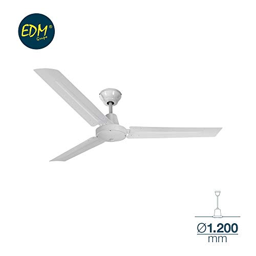 Ventoinha de Teto LIONELO 60W 230V 120cm EDM - Ventiladores - ventoinha, teto, 60W, 230v, 120cm
