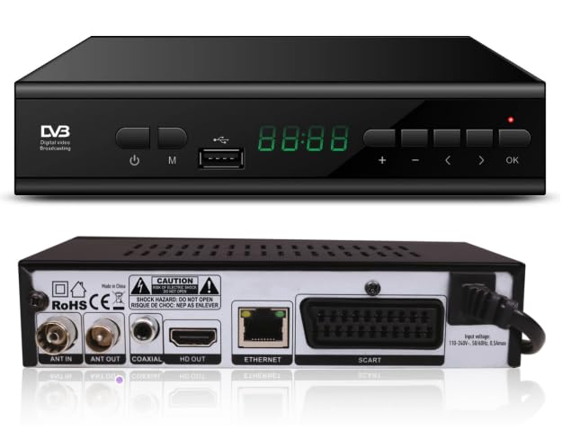 Descodificador de TV TDT HD 2024 (Recondicionado Como Novo) ALANA EAGLE LTD - Placas e adaptadores de sintonizador de tv - descodificador, tv tdt hd, recondicionado como novo, sintonizador tdt hd, receptor tdt hd, decodificador dvb-t2