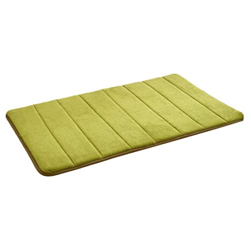 Tapete de Banho YIQI 40X60Cm (Verde - Espuma) YIQI - Tapetes - verde, espuma, 40x60cm