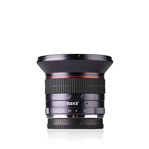 Objetiva MEIKE 12MM F2.8 (Encaixe: Micro 4/3 - Abertura: f/22 - f/2.8) Meike - Lentes de câmera - ultra-wide, micro four thirds, f/22, f/2.8