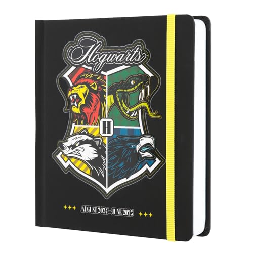 Agenda Escolar ERIK EDITORES Harry Potter (2024/2025 - Diário - 14.8x20cm) Grupo Erik - Calendários, organizadores e planejadores - 11 meses, dia-página, 14x16 cm, tapada dura