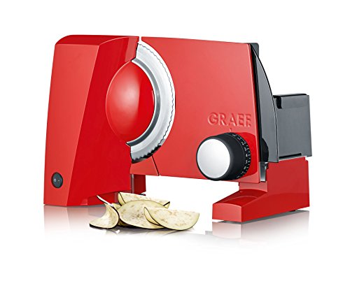 Máquina de Corte em Fatias GRAEF S 10003 Graef - Fatiadoras de frios - 170 W, vermelho