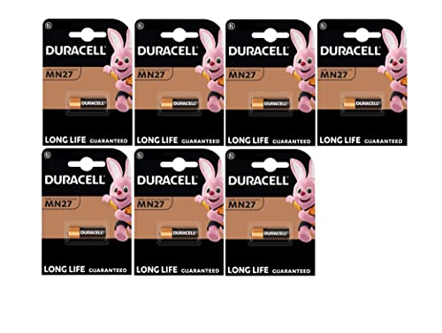 Pilhas DURACELL MN27 (7 unidades - Alcalino - 1.5 V) Duracell - Baterias - 9V, alcalina, 1.5 V, 7 unidades
