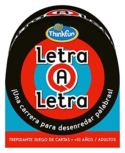 Jogo de Tabuleiro THINKFUN Letter To Letter (Idade Mínima Recomendada: 10 anos) Think Fun - Jogos - identificação, palavras, dificuldade crescente