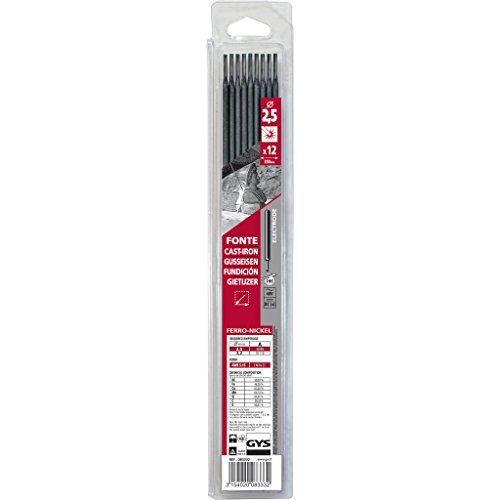 Eletródo Fundido GYS 2.5mm (12 Un) (Ferramentas Eléctricas) Welding Electrodes - Ferramentas - gys, compatível, 2.5mm, 12 unidades