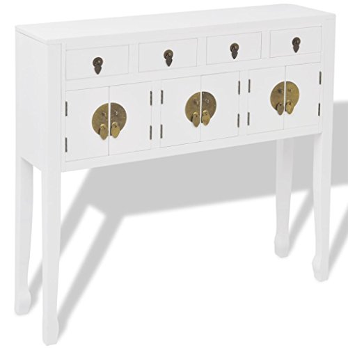 Aparador de Sala VidaXL | 95 x 95 x 91 cm - Branco vidaXL - Conjuntos de móveis - 95 x 95 x 91 cm, branco
