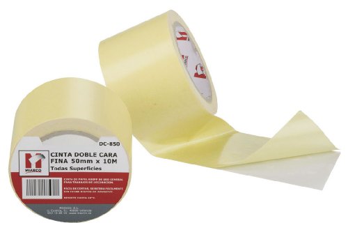 Fita de Etiquetar MIARCO DC850-10 (50mm x 10m) miarco - Fita adesiva de ferragens - 5 cm, 10 m, preto, plástico