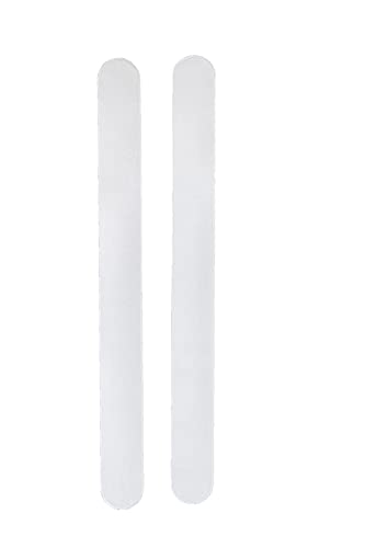 Pack 2 Protetores de Raquetas de Padel Transparentes com Borracha PDN - Pegas e fitas para raquetes de tênis - transparentes, borracha, removíveis, resistentes