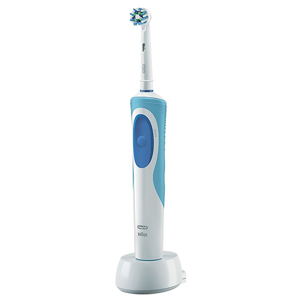 Escova de Dentes Elétrica ORAL B CrossAction Azul (20.000 rpm) Oral-B - Escovas de dentes - elétrica, 20.000 rpm, azul