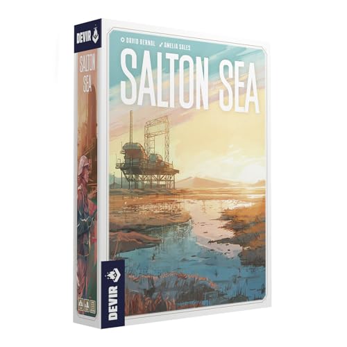Jogo de Tabuleiro DEVIR Salton Sea (Idade Mínima Recomendada: 12 anos) Devir - Jogos de tabuleiro - corporação, salton sea, lago californiano, energia geotérmica, litio, engenheiros
