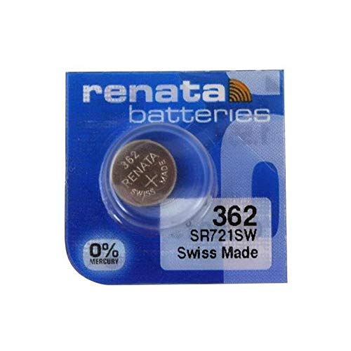 Pilhas Não Recarregáveis RENATA 362 Sr721Sw Renata - Baterias - 1,55V, 3,2V, alcalina, não-recarregável