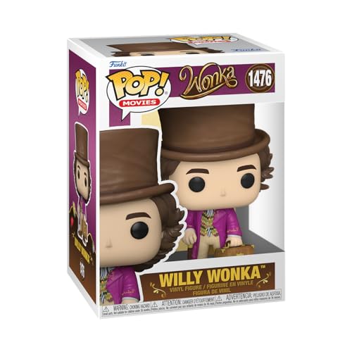 Figura FUNKO POP! Movies: Willy Wonka - Wonka Funko - Brinquedos - vinil, Wonka, 11 cm