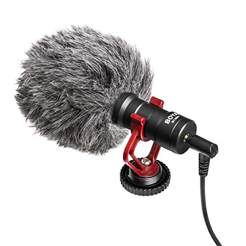 Microfone BOYA BY-MM1 (Preto - 10 m - 30 W) Boya - Microfones - unidireccional, vlogs, compacto, 30 W