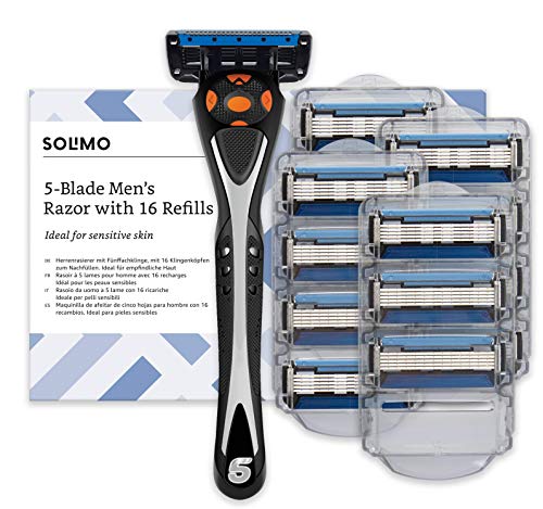 Máquina de Barbear SOLIMO S5 (Autonomia 60 min - Bateria) Solimo - Lâminas e navalhas de barbear - autonomia 60 min, bateria