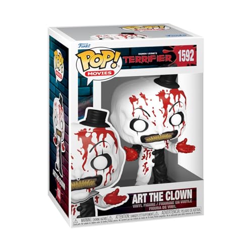Figura FUNKO POP Movies: Terrifier 2 - Bloody Art Funko - Brinquedos - figura, funko pop, movies, terrifier 2, bloody art, pvc
