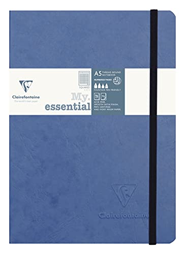 Caderno Clairefontaine Age Bag 2 Folhas - Azul Clairefontaine Rhodia - Cadernos e bloco de notas - clairefontaine, age bag, azul