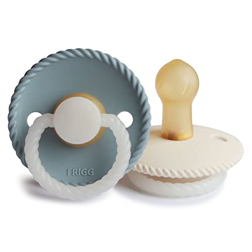 Chucha FRIGG Rope Night Stone Blue Cream (Tamanho Único) FRIGG - Cuidados com a higiene oral - stone blue, cream, tamanho único