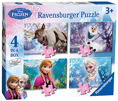 Puzzle RAVENSBURGER Disney Frozen (Idade Mínima: 3) Ravensburger - Quebra-cabeças de encaixar - puzzle, cartão, frozen, 12-24 peças