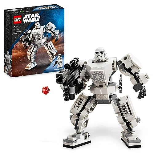 LEGO Star Wars: Meca Soldado Imperial - 75370 (Idade mínima: 7) LEGO - Brinquedos - artilhados, blaster, minifiguras, articulados