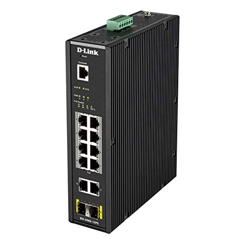 Switch D-LINK DIS-200G-12PS L2 10/100/1000 D-Link - Concentradores e comutadores - l2, 10/100/1000